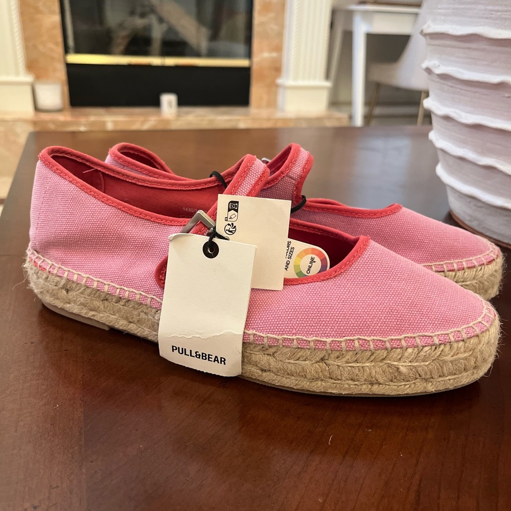 Pull&Bear | Pink Espadrille Flats